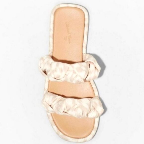 𝅺BRAND new Knotted slide sandals sz.11 - Picture 8 of 10
